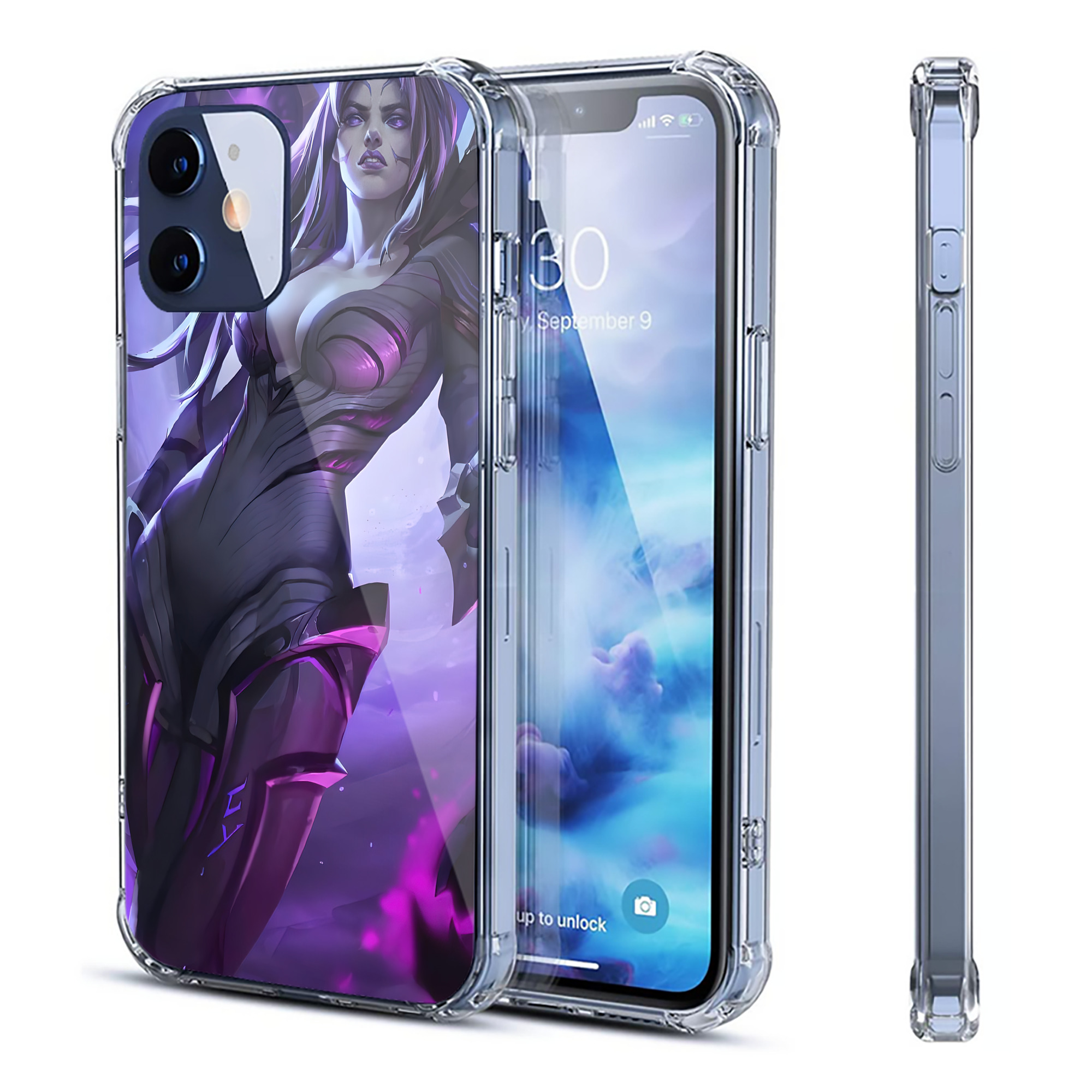 （画像用） リーグ・オブ・レジェンド League of Legends LOL 【iPhone 12シリーズ対応】透明スマホケース（クリアソフトケース）